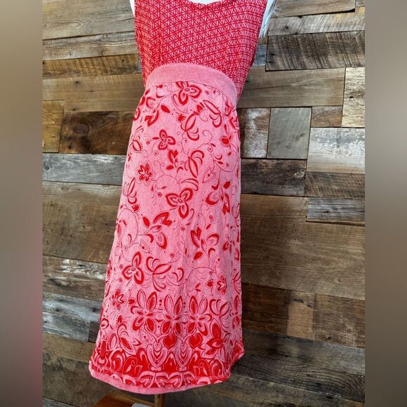 Athleta Vyasa Pink Burnout Sleeveless Tie Back Tank Dress
Sz M - Picture 6 of 16